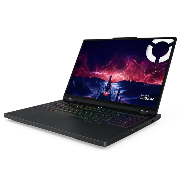 Presents Legion Pro 5 Gen 10 AMD as a performance-first laptop for immersive gaming and multitasking.