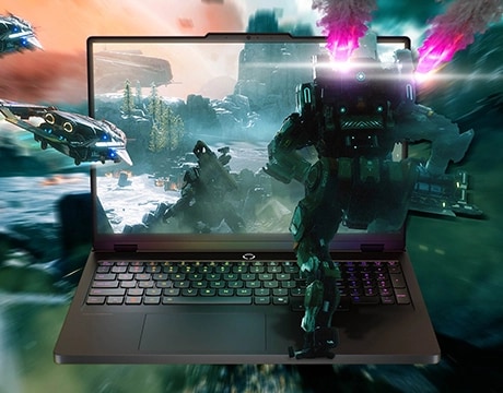 Showcases Legion Pro 5i Gen 10’s immersive performance for cinematic, high-fidelity gameplay.