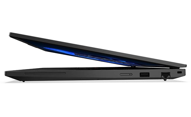 The optional smart card reader further enhances the security on the Lenovo ThinkPad T16 Gen 4 laptop.