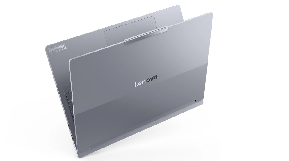 Elegant Luna Grey Lenovo ThinkBook 16p Gen 6 (16″ Intel) laptop, combining sleek design with powerful performance for creative professionals.
