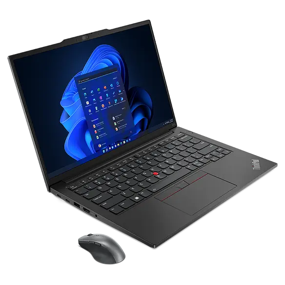 Lenovo ThinkPad E14 G5 AMD (R5-7430U 16G 512G W11Pro) + Mouse bluetooth ricaricabile Processore AMD Ryzen™ 5 7430U (da 2,3 GHz fino a 4,3 GHz)/Windows 11 Pro 64/512 GB SSD M.2 2242 PCIe Gen4 TLC Opal