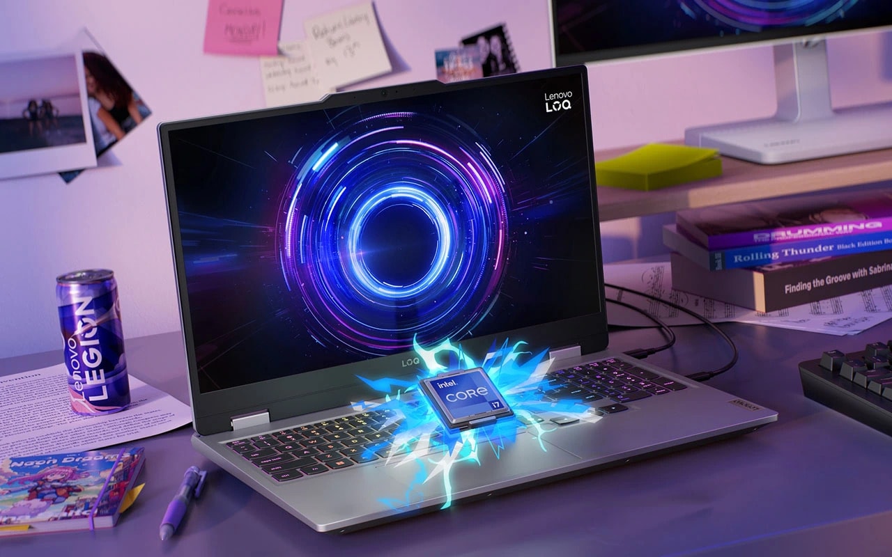 Highlights Intel Core performance driving immersive experiences on the LOQ 15IRX10.
