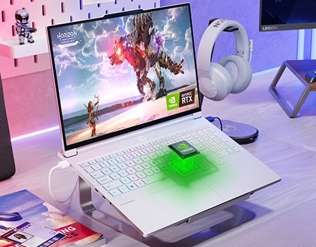 NVIDIA RTX GPU unleashes performance for AAA games on the Legion 7i Gen 10.NVIDIA RTX GPU unleashes performance for AAA games on the Legion 7i Gen 10.