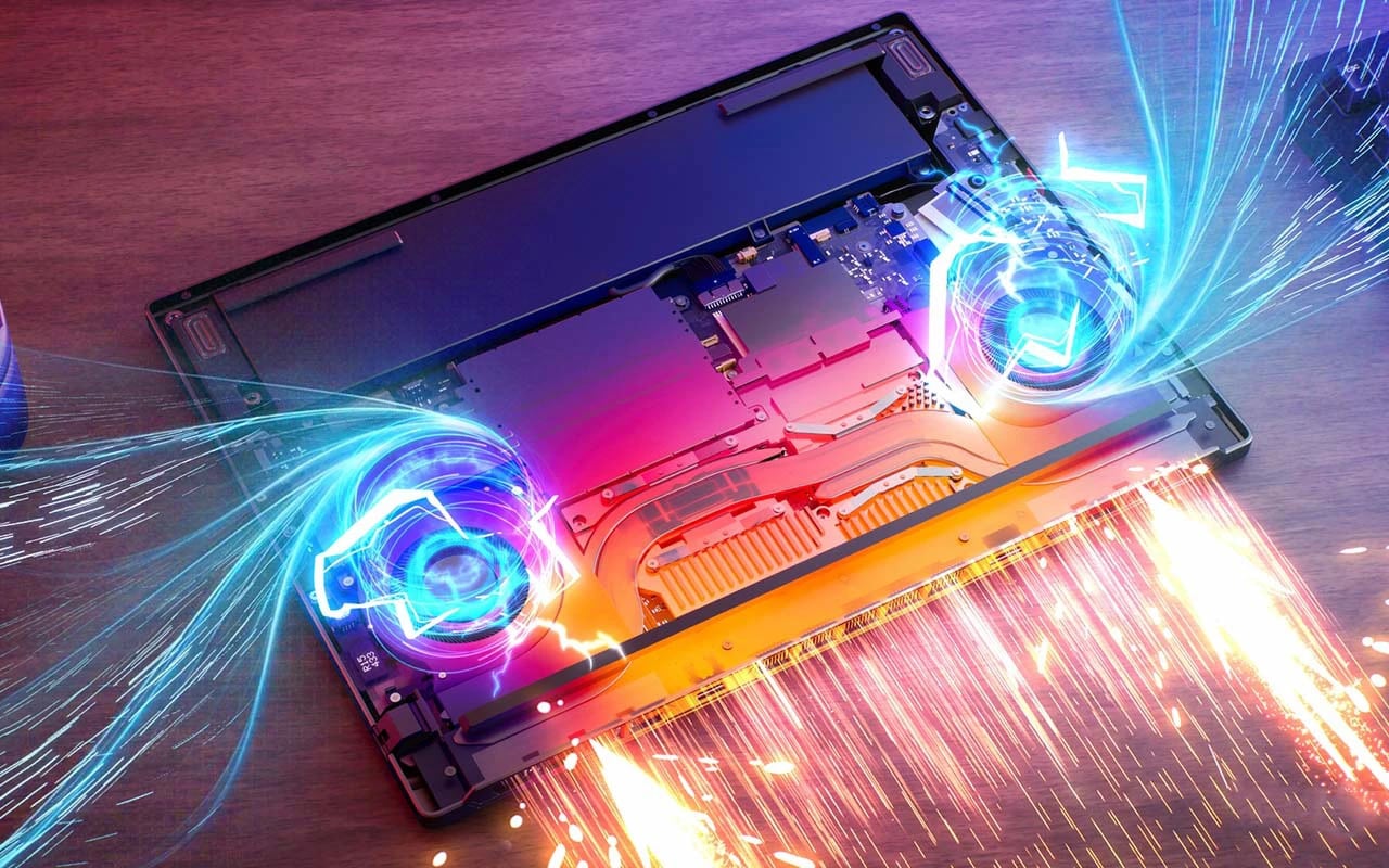 Improved thermals with the Legion Coldfront: Hyper technology on the Lenovo Legion 5 Gen 10 laptop.