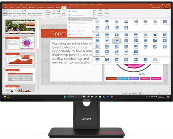 ThinkVision モニター本体 61DD-UAR6-WW ThinkVision モニター本体 61DD-UAR6-WW ThinkVision モニター