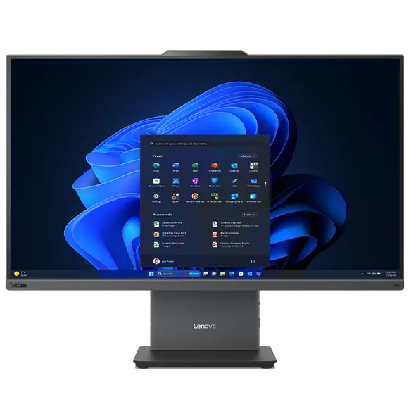 Lenovo ThinkCentre Neo 55a Gen 6 (24” AMD) AIO Processador AMD Ryzen™ AI 7 350 (2,00 GHz até 5,00 GHz)/Windows 11 Home/256 GB SSD  TLC Opal