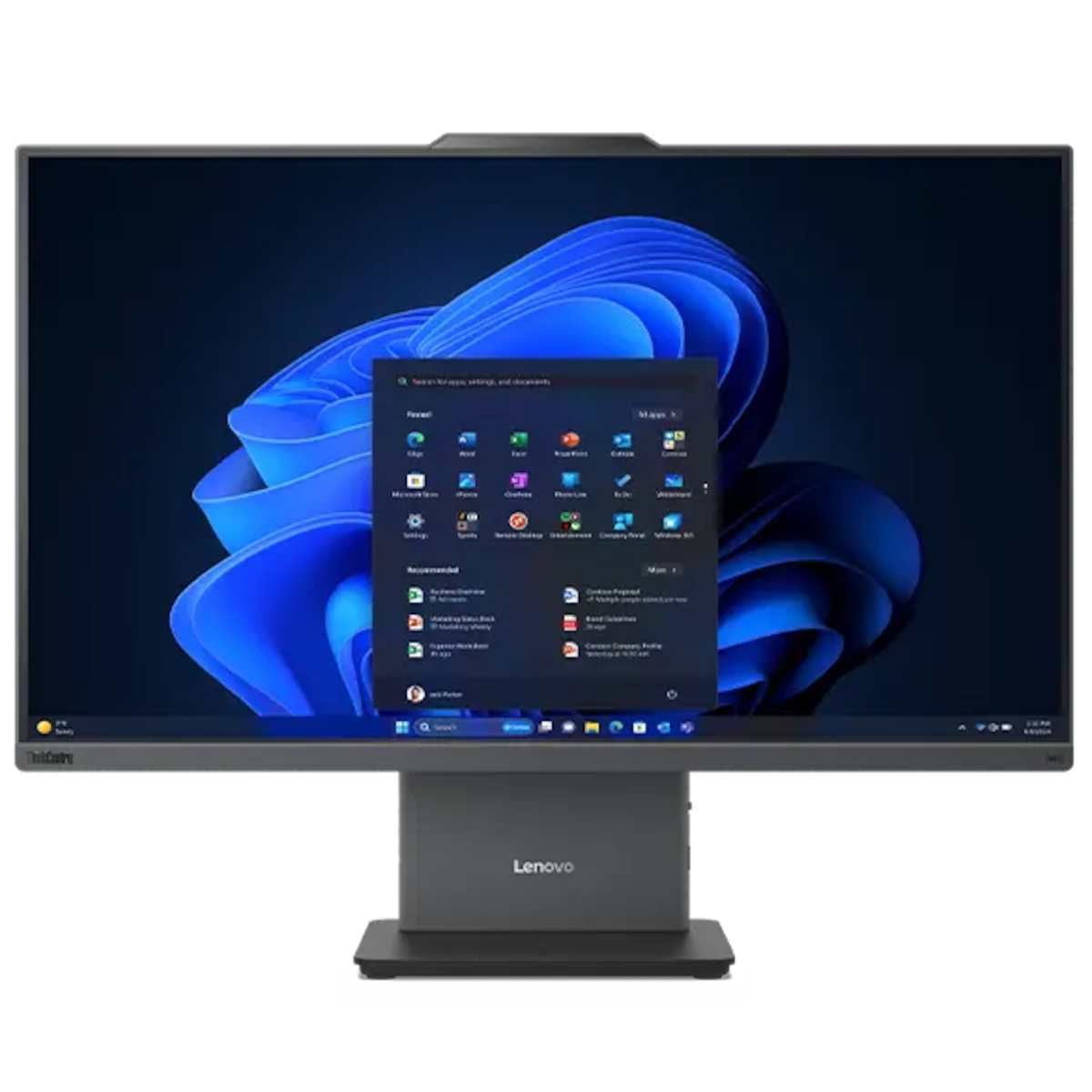Lenovo ThinkCentre Neo 55a Gen 6 (24″ AMD) All-in-One PC comes equipped with AMD Ryzen™ processors & intelligent AI features to maximize performance & enhance efficiency.
