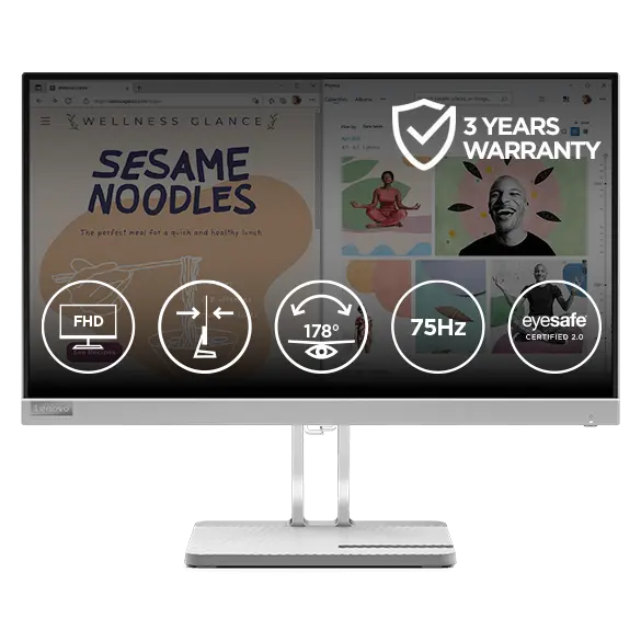 Lenovo L22e-40 54.61cms (21.5) Monitor