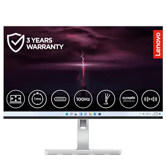 Lenovo L24m-4A 60.45cms (23.8) Monitor