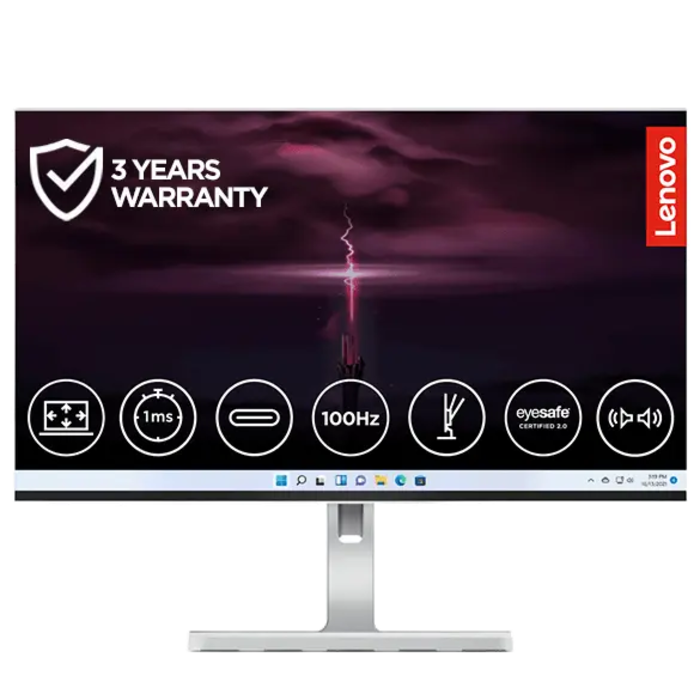 Lenovo L24m-4A 60.45cms (23.8) Monitor | 67BDUAC6IN | Lenovo India