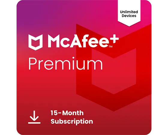 CLÉ DE LICENCE McAfee LiveSafe - 15 mois