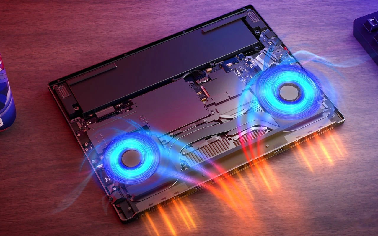 Improved thermals with the Legion Coldfront: Hyper technology on the Lenovo Legion 5 Gen 10 laptop.