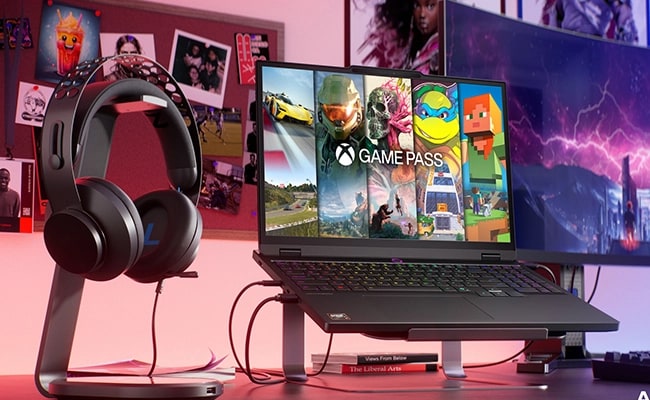Access hundreds of popular games on the Lenovo Legion 5 Gen 10 laptop through the PC Game Pass.