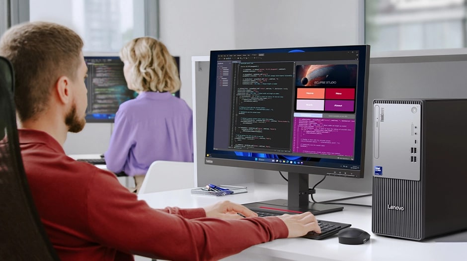 ThinkCentre neo 50t Tower Gen 6 (Intel) | AIベースのエントリー