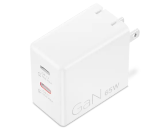 Lenovo 65W デュアルUSB Type-C GaN ACアダプター(ケーブル付き