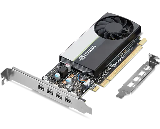 NVIDIA T400E 4GB mini-DP x4 GDDR6 Graphics Card | 4X61S79336
