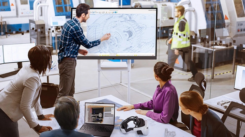 Powering real-time collaboration and project work, the Lenovo ThinkPad P16v Gen 3 mobile workstation is ideal for business professionals.