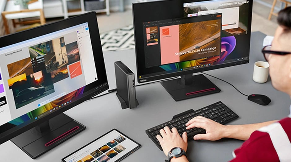 Lenovo デスクトップPC ThinkCentre neo 55q Tiny Gen 6(AMD Ryzen™ 200シリーズ) | ビジネス