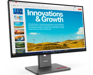 Lenovo ThinkVision 23.8インチ パソコン サブモニター ThinkVision 23.8 inch IPS QHD 120Hz USB-C Monitor - P24QD-40
