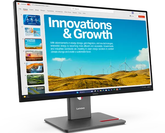 ThinkVision 23.8 inch IPS QHD 120Hz USB-C Monitor - P24QD-40