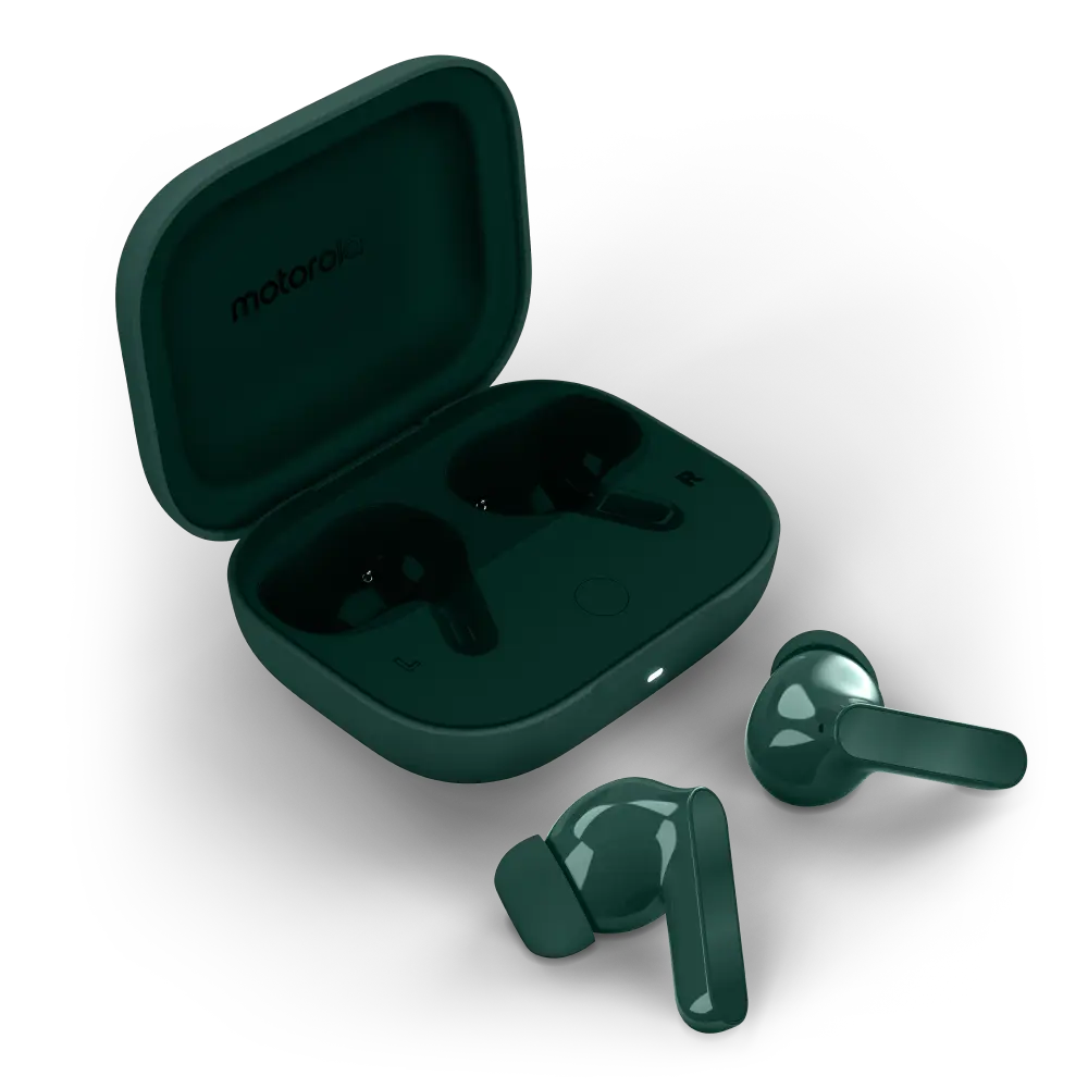 Moto Buds Bass - Tecnologia Audio Premium Verde