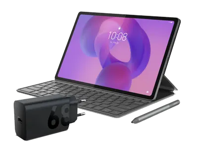 

Lenovo Idea Tab Plus 12.1" (8GB 256GB) + Pen, Keyboard & Adaptor MediaTek Dimensity 6400 Processor (2.50 GHz )/Android 15 or Later/256 GB UFS 2.2