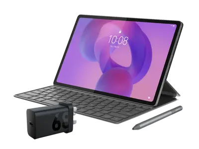 

Lenovo Idea Tab Plus 12.1" (8GB 256GB) + Pen, Keyboard & Adaptor MediaTek Dimensity 6400 Processor (2.50 GHz )/Android 15 or Later/256 GB UFS 2.2