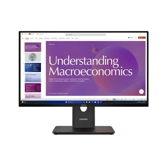 

Lenovo ThinkVision T24D-40 23.8" FHD USB-C Docking Monitor