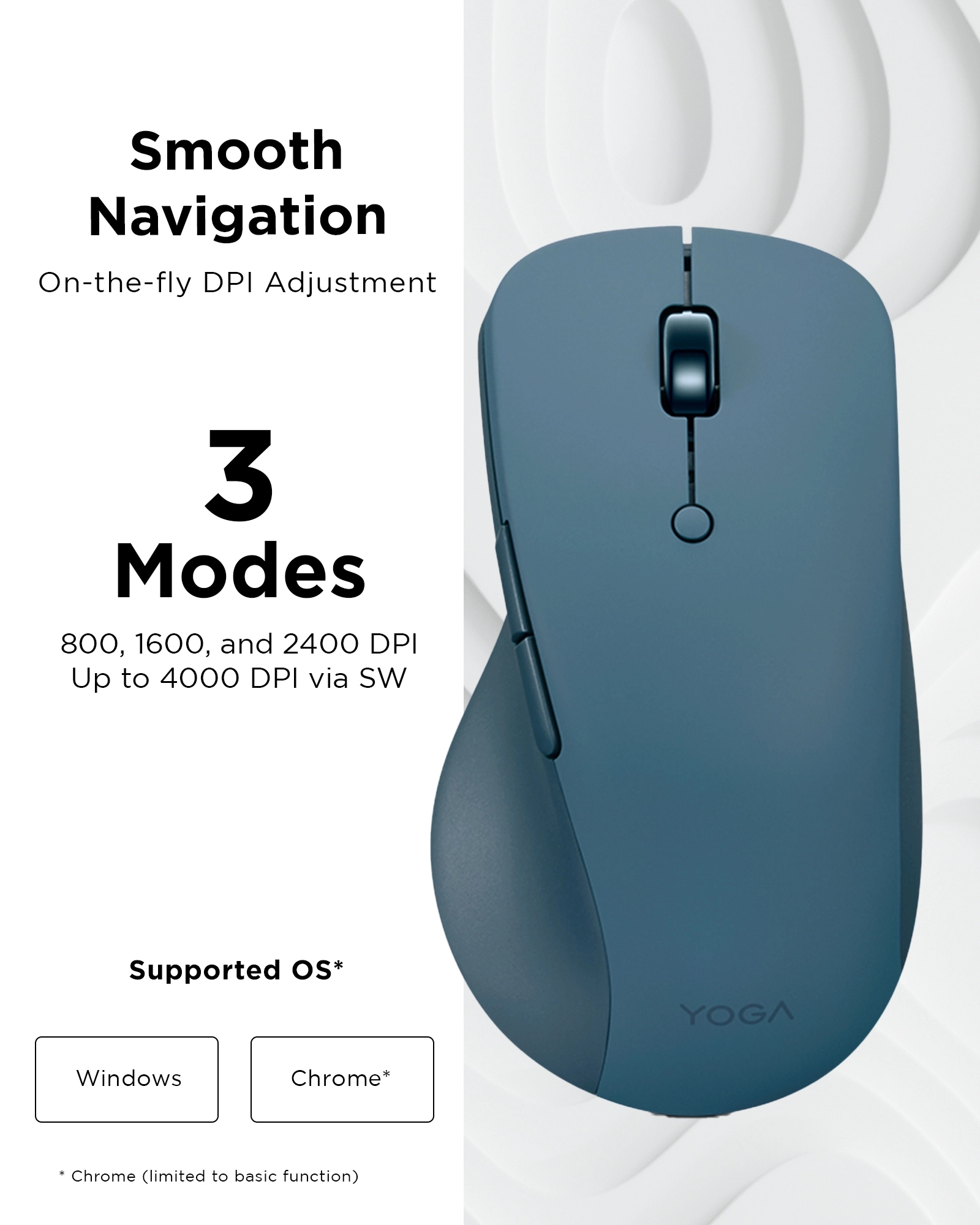 Use Wireless Yoga Pro Mouse to Enhance Your Productivity