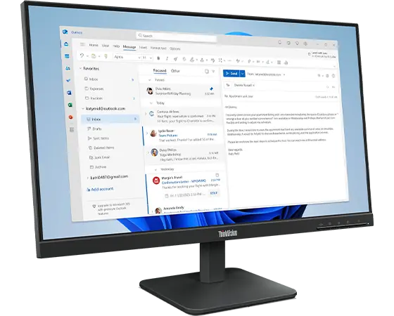 ThinkVision S24-4e 23.8 inch Monitor | 64B5KAR1UZ | Lenovo US