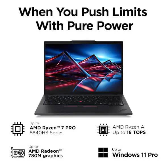 ThinkPad P14s Gen 5 (14, AMD) | Powerful, sleek 14 inch