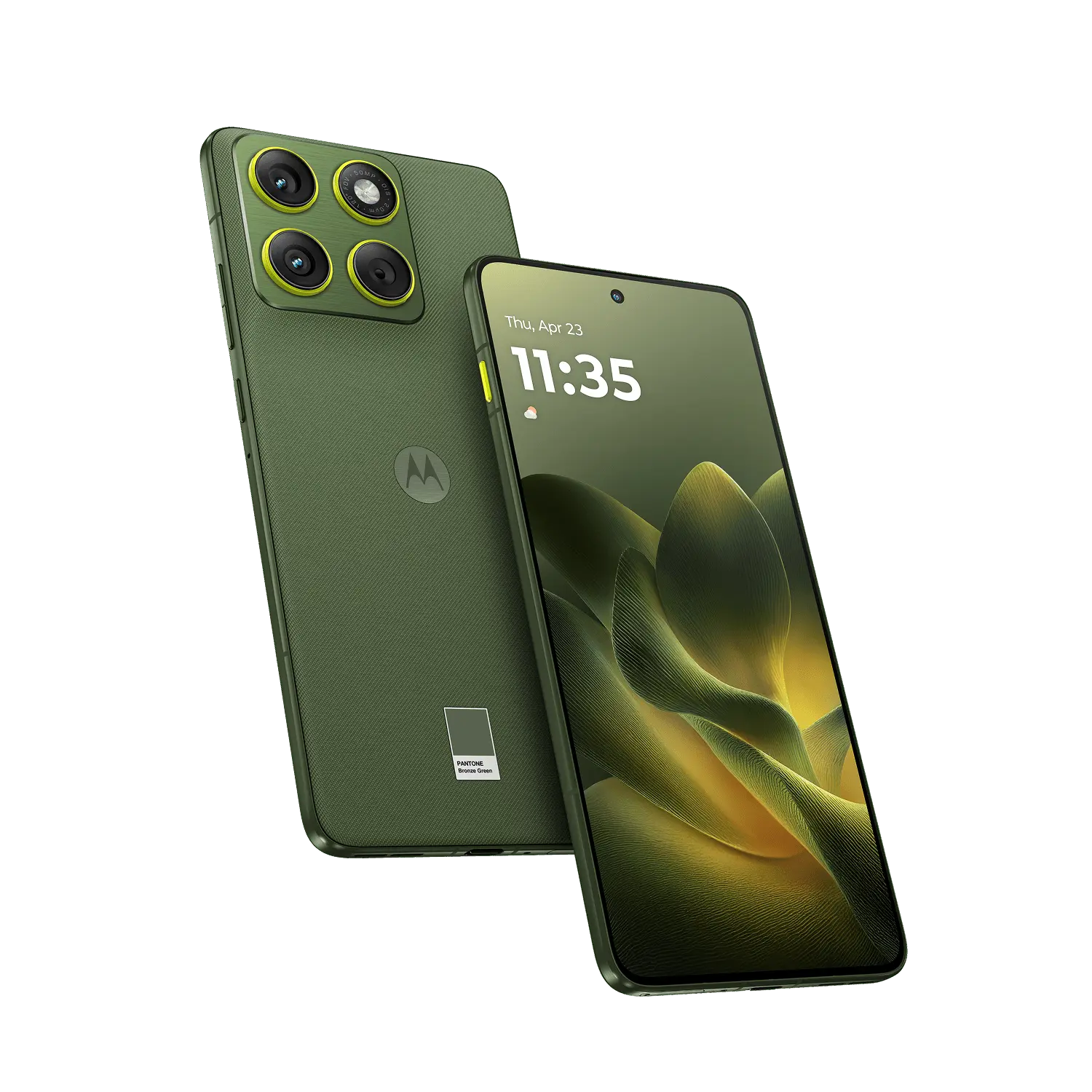 Lenovo motorola edge 70 - PANTONE Lily Pad Qualcomm® Snapdragon™ 7 Gen 4 Processor (da 2,8 GHz )/Android 16 or Later/512 GB