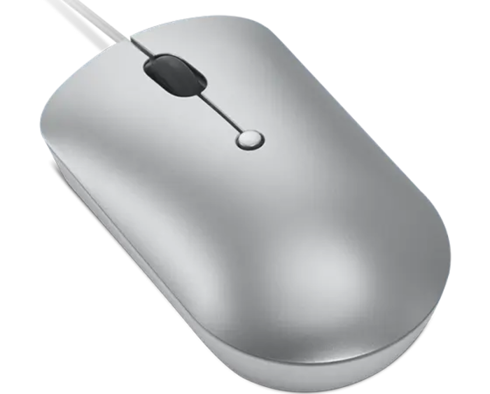 Lenovo 540 USB-C Wired Compact Mouse (Cloud Grey) | GY51D20877