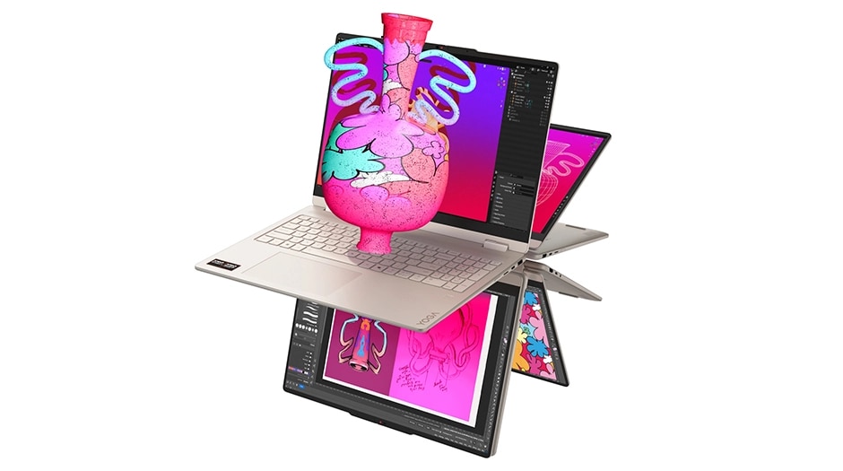 Yoga 7a 2-in-1 Gen 11 (16″ AMD) | Convertible Laptop for Creatives