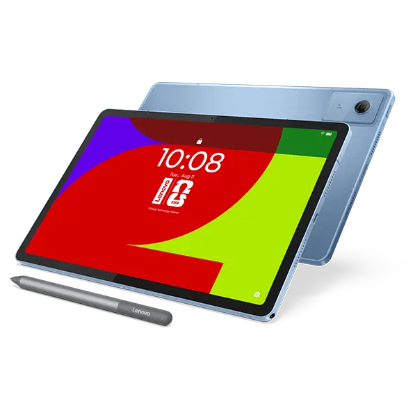 Front and back angle views of the Lenovo Idea Tab tablet.