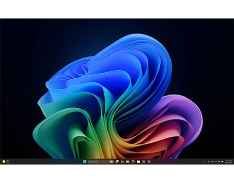 Screencap of the Windows bloom. מחשב נייד Yoga 7 2-in-1 14IPH11 83TC004MIV מבית Lenovo