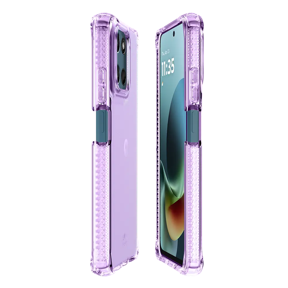 ITSKINS Spectrum R Clear Antimicrobial Case for Moto G (2026