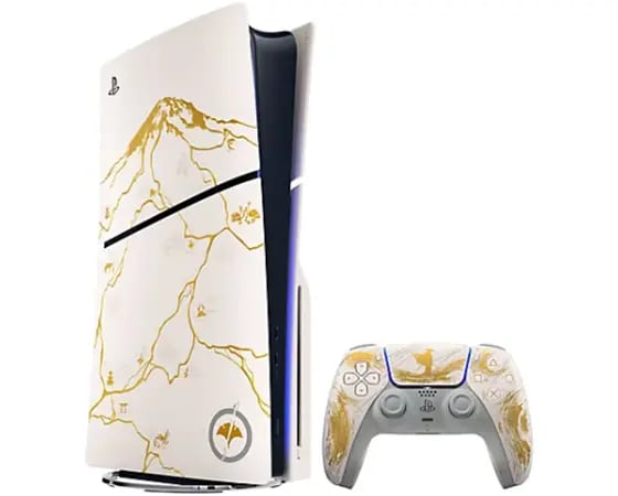 Sony PlayStation 5 Slim Console Ghost of Yotei™ Gold Limited