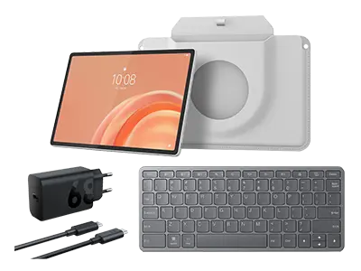 Lenovo Tab Plus Gen 2 Complete Bundle (8GB 256GB) Processore MediaTek Dimensity 7400 (2,6 GHz )/Android 16 o versioni successive/256 GB UFS 3.1