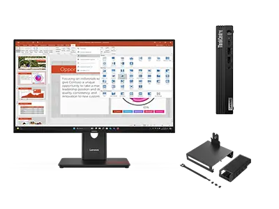 Lenovo ThinkCentre M75q G5 A5 16 512 + ThinkVision T27-40 27