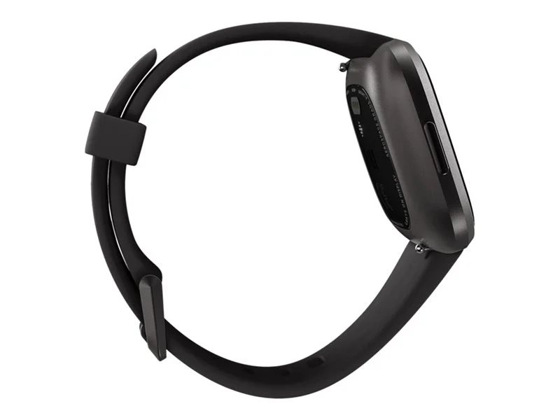 Fitbit Versa 2 Health & Fitness Smartwatch - Black/Carbon Aluminum