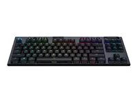 Logitech G915 TKL Tenkeyless Lightspeed Wireless RGB Mechanical Gaming  Keyboard, Low Profile Switch Options, Lightsync RGB, Advanced Wireless and