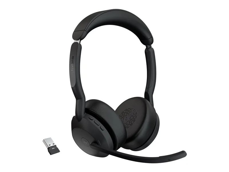 【超美品】Jabra Evolve2 55 Link380a UC Stereo Get Jabra Evolve2 55 Link380a Headset |Unmatched Comfort & Clarity