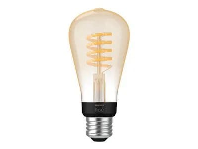 Photos - Light Bulb Philips Hue White Ambiance Filament ST19 Bluetooth LED bulb 78122401 