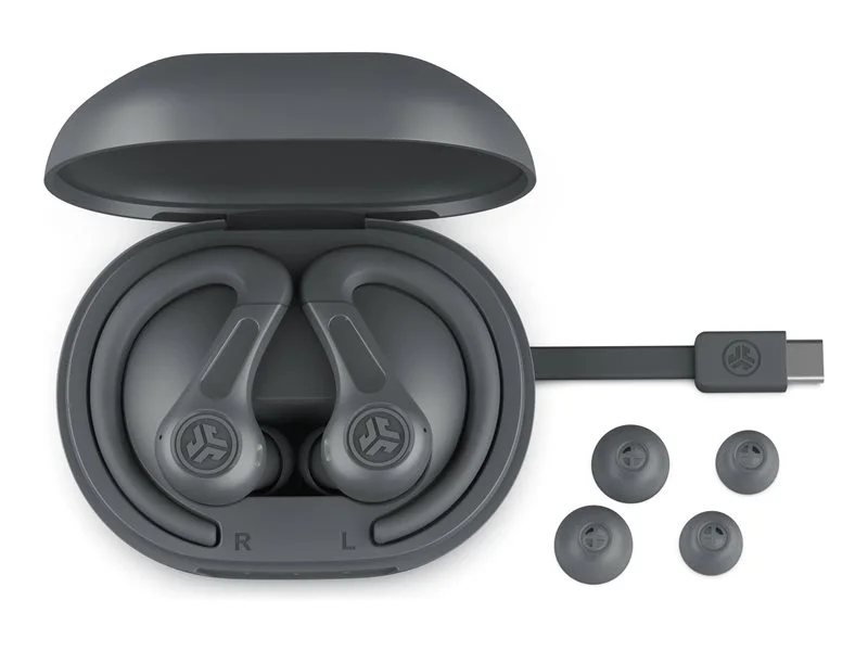 JLab JBuds Sport ANC 4 Earbuds - Graphite | 78808863 | Lenovo US