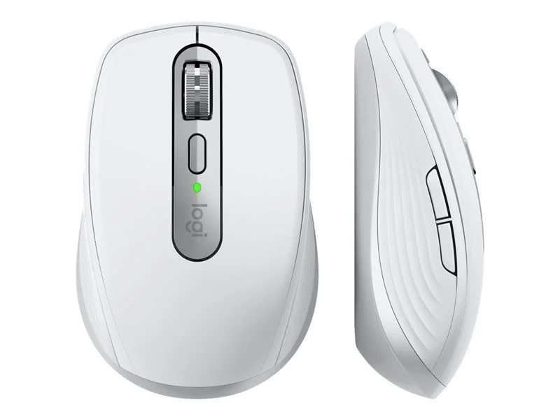 Logitech MX Anywhere 3S Compact Wireless Mouse, Fast Scrolling, 8K DPI  Tracking, Quiet Clicks, USB C, Bluetooth, Windows PC, Linux, Chrome, Mac 