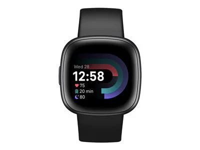 Fitbit Versa 4 Fitness Smartwatch - Black Graphite