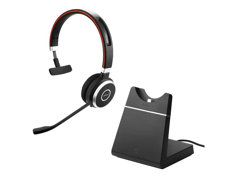 Jabra Evolve 65 SE Link380a UC Mono Wireless Bluetooth Headset