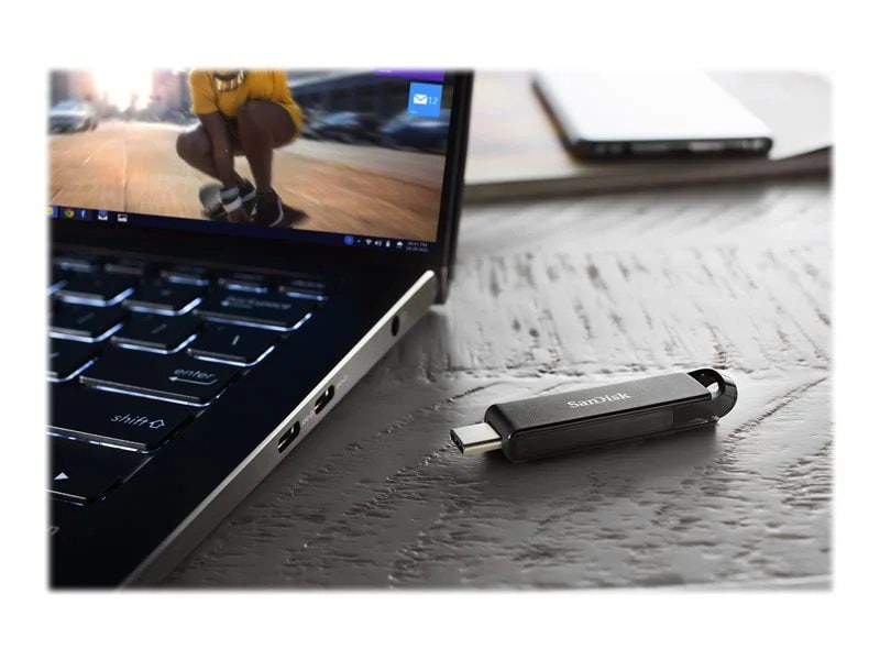 Effortlessly Transfer & Store Data with SanDisk 256GB Ultra USB-C