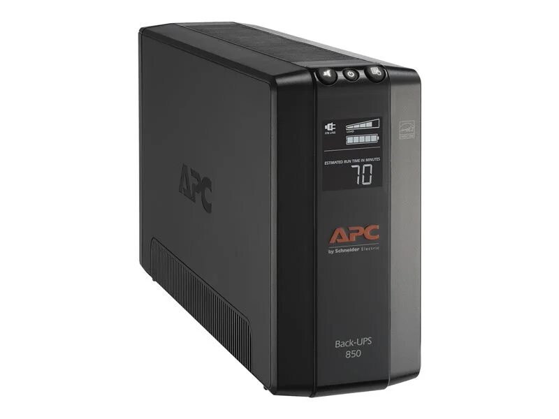 APC Back-UPS 850, Compact Tower, 850VA, 120V, AVR, LCD, 8 NEMA outlets (4 surge) - image 10